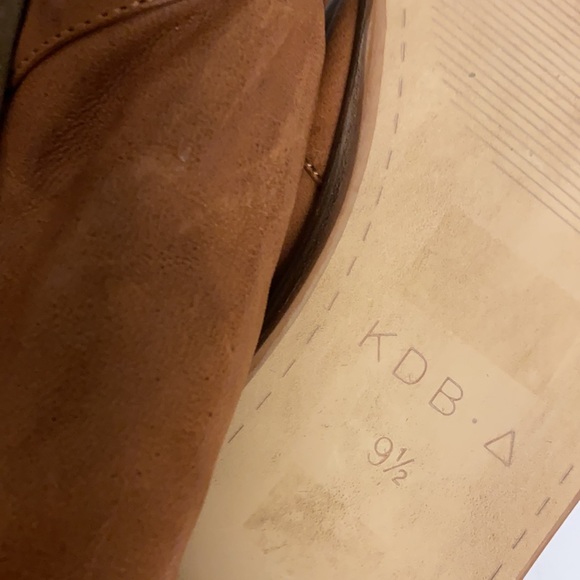 KELSI DAGGER Brooklyn Flat Shoes Leather Slip 9.5 - Picture 17 of 17